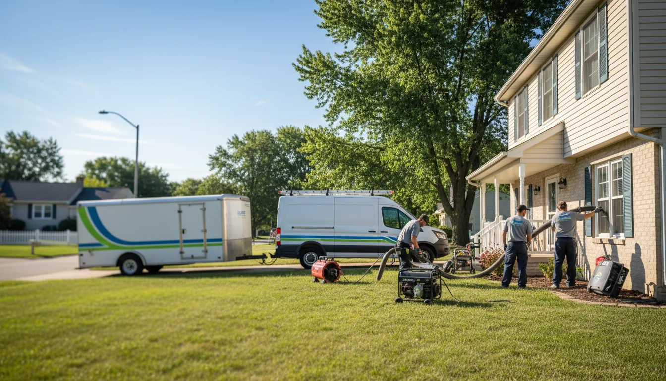 Flooded Basement Restoration And Cleanup With Repair in Bairoil, WY near me